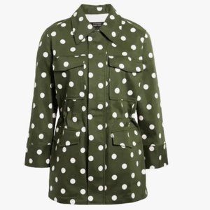 Halogen Atlantic Pacific Polka Dot Jacket Size 3X